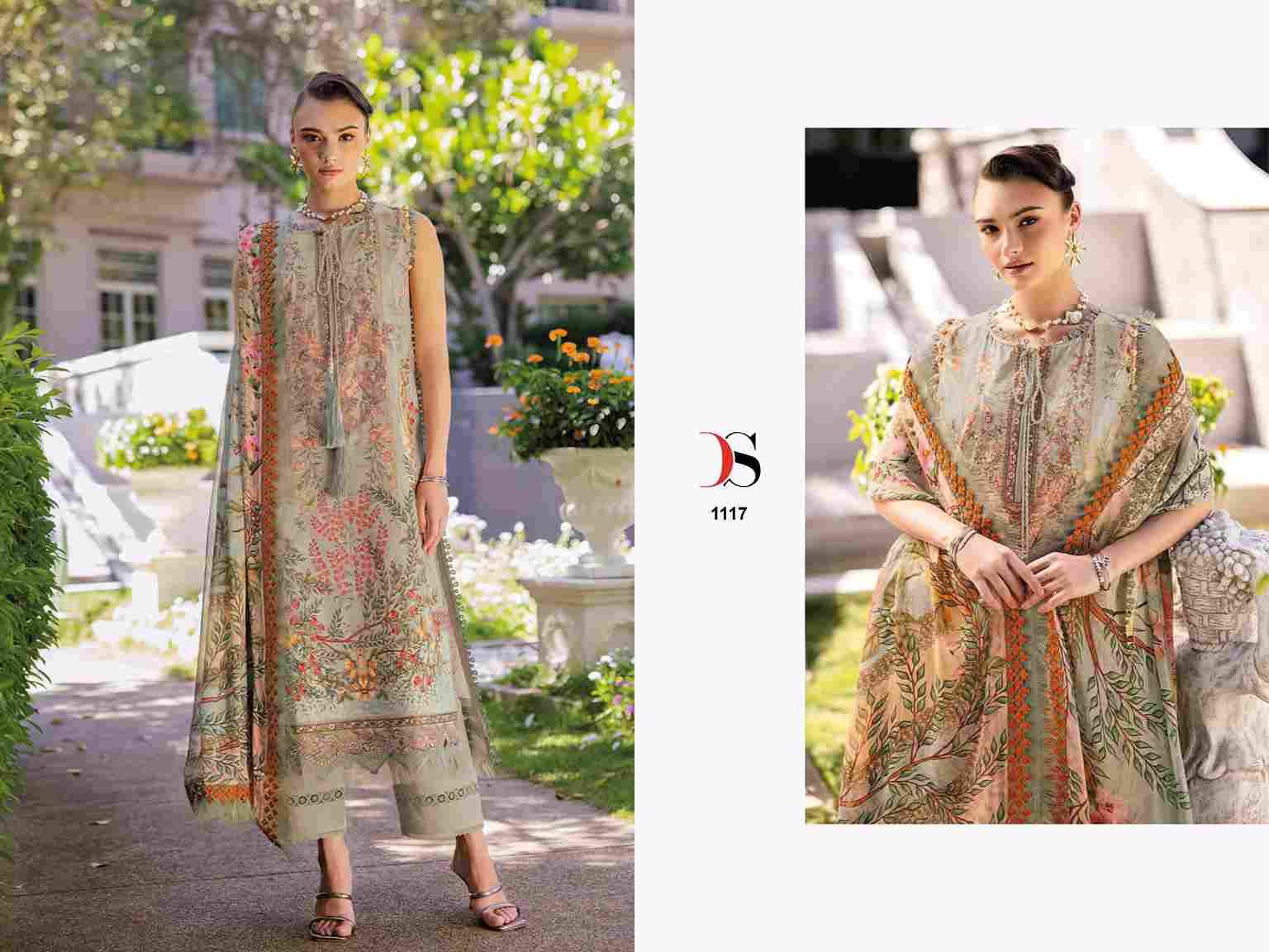 Jade Urban-25 Vol-2 By Deepsy Suits 1111 To 1118 Series Pakistani Stylish Beautiful Colourful Printed & Embroidered Party Wear & Occasional Wear Pure Cotton Dresses At Wholesale Price