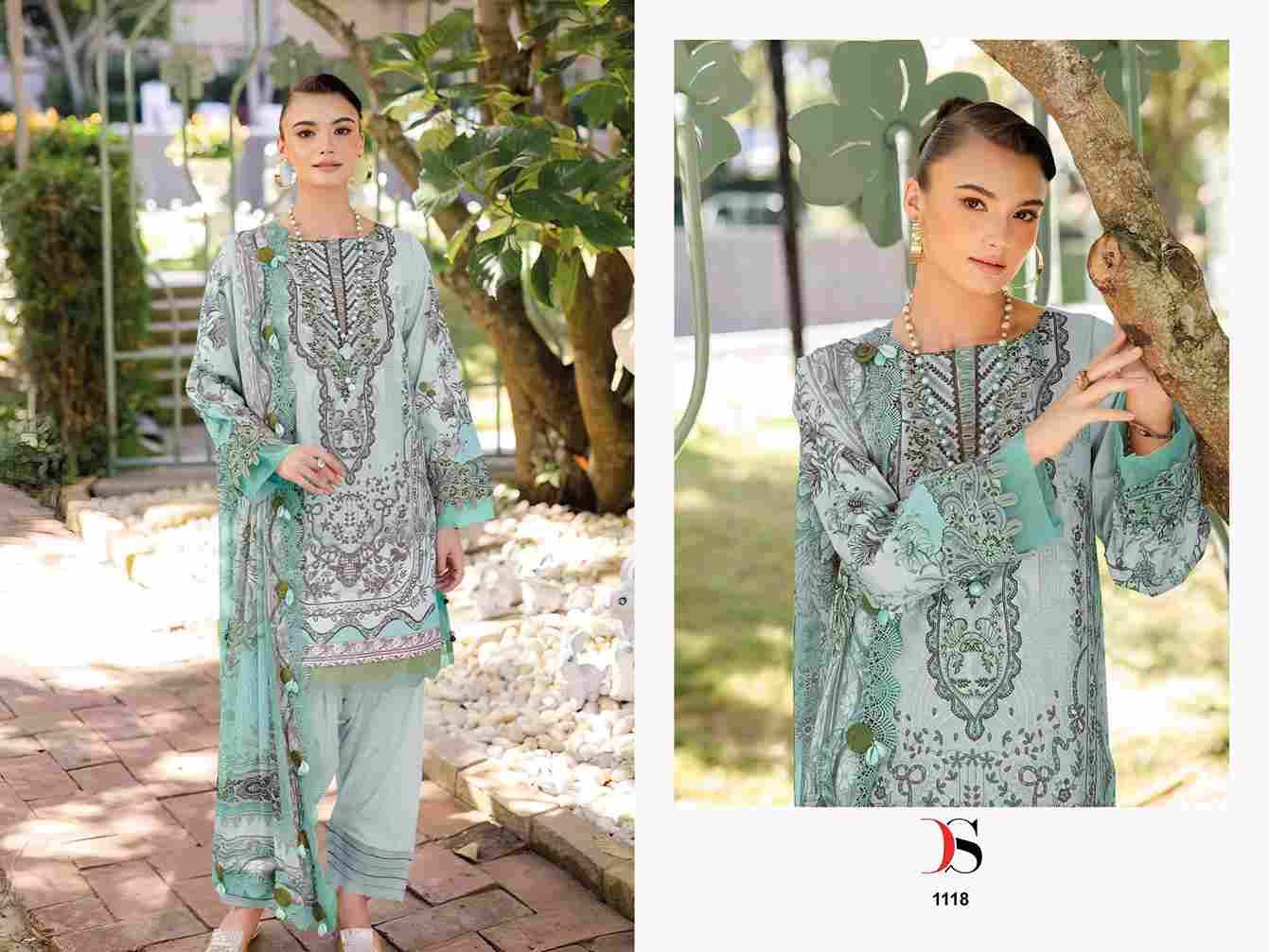 Jade Urban-25 Vol-2 By Deepsy Suits 1111 To 1118 Series Pakistani Stylish Beautiful Colourful Printed & Embroidered Party Wear & Occasional Wear Pure Cotton Dresses At Wholesale Price