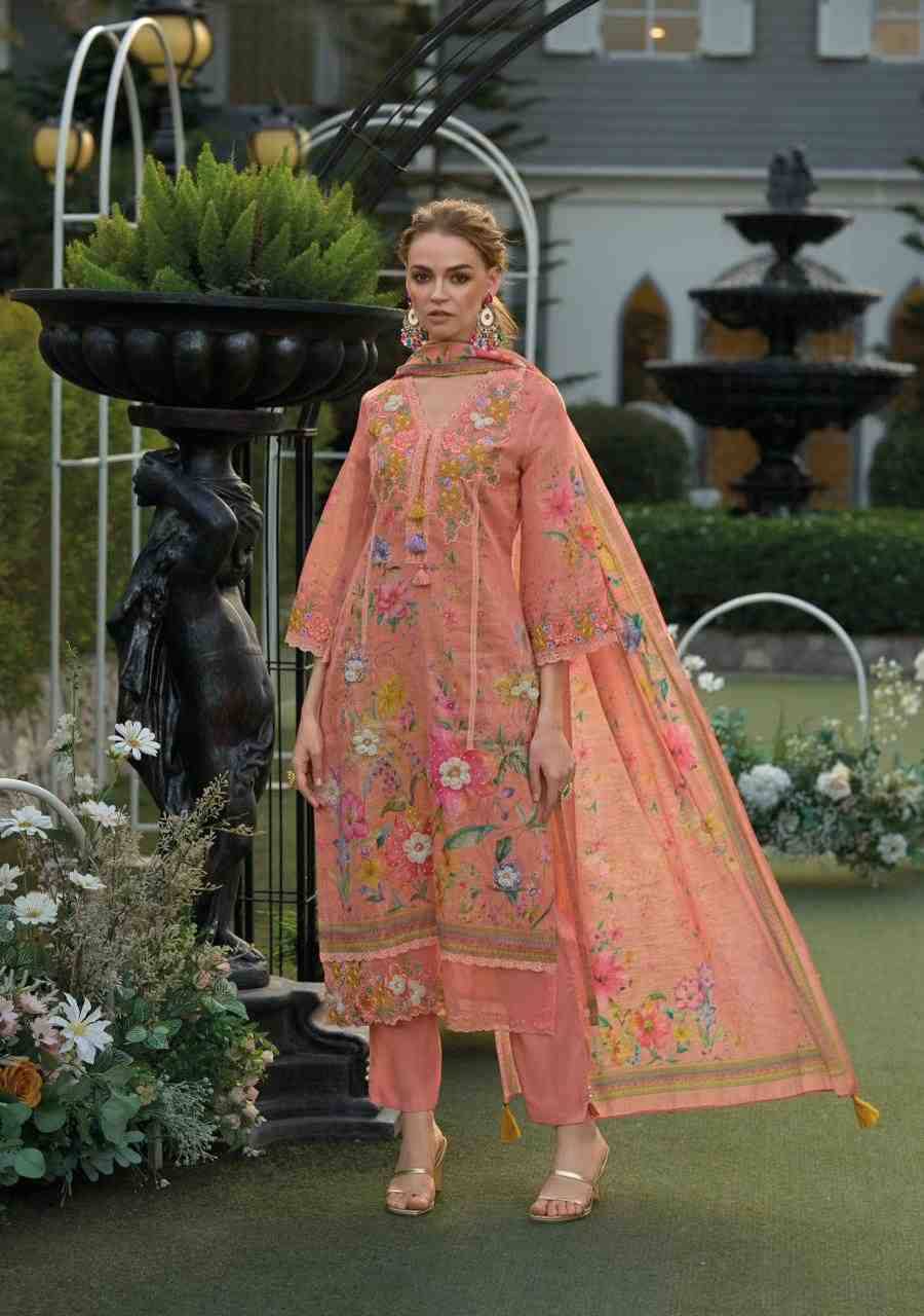 Phulkari By Kailee 43901 To 43903 Series Beautiful Festive Suits Colorful Stylish Fancy Casual Wear & Ethnic Wear Pure Linen Dresses At Wholesale Price
