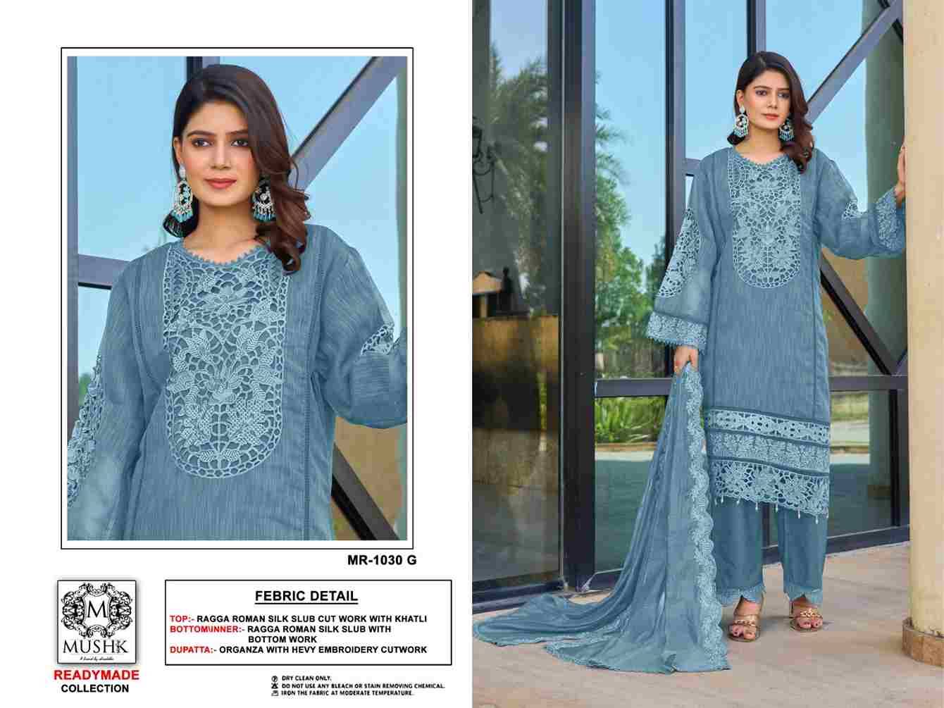 Mushk Hit Design 1030 Colours Vol-2 By Mushk 1030-D To 1030-G Series Beautiful Pakistani Suits Colorful Stylish Fancy Casual Wear & Ethnic Wear Roman Silk With Embroidered Dresses At Wholesale Price