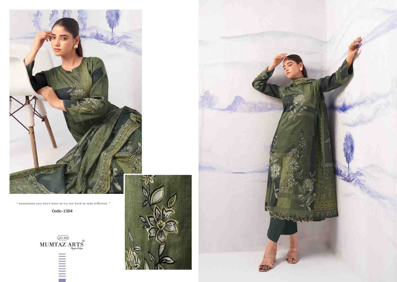 Noor By Mumtaz Arts 1301 To 1305 Series Designer Festive Suits Collection Beautiful Stylish Fancy Colorful Party Wear & Occasional Wear Pure Jam Satin Dresses At Wholesale Price
