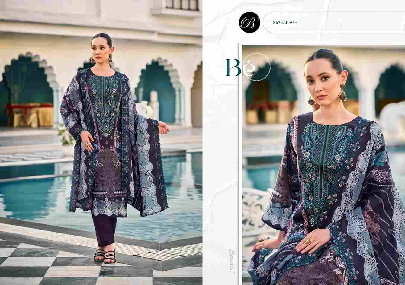 Guzarish Vol-23 By Belliza 847-001 To 847-008 Series Beautiful Stylish Festive Suits Fancy Colorful Casual Wear & Ethnic Wear & Ready To Wear Pure Cotton Digital Print Dresses At Wholesale Price