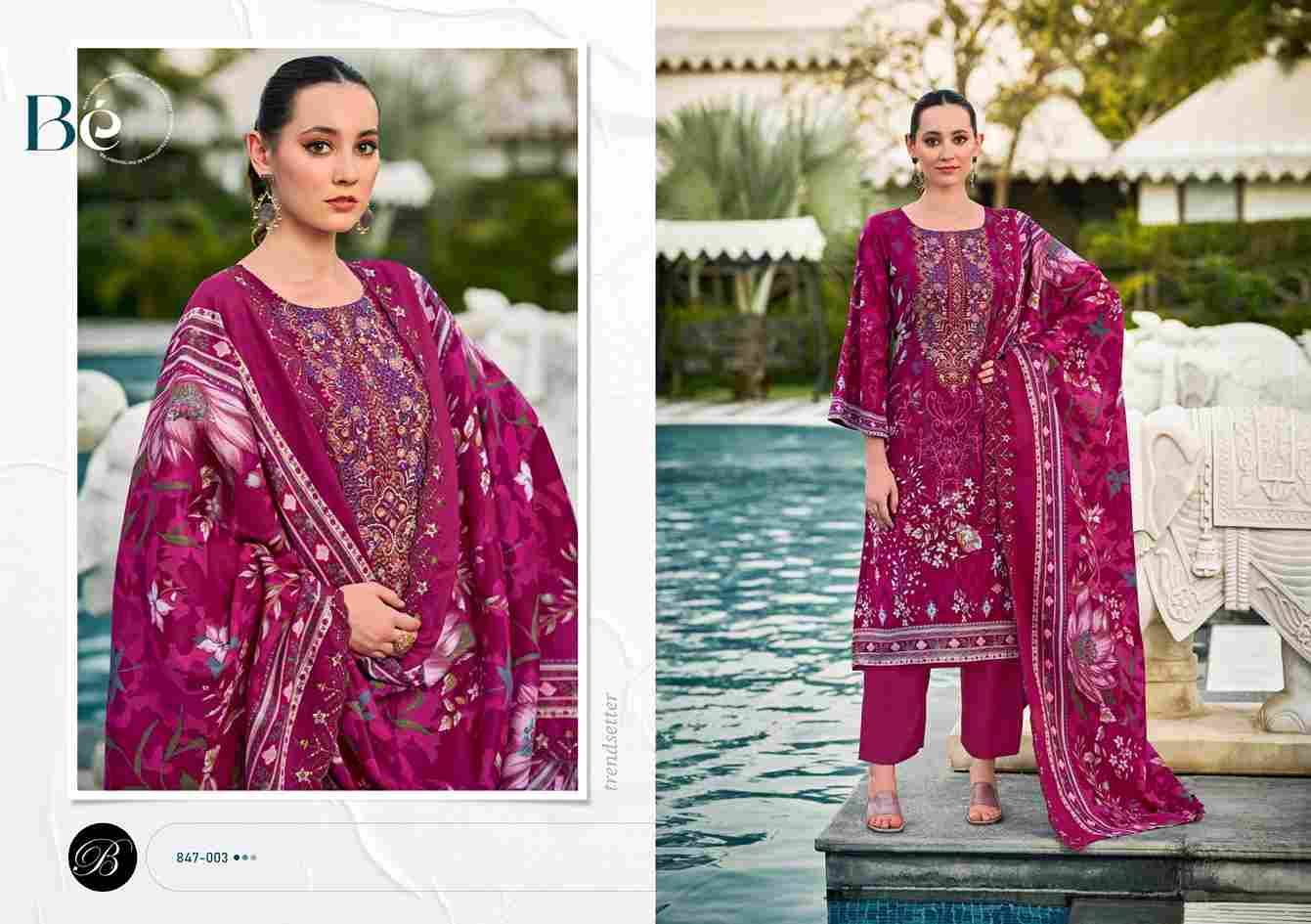 Guzarish Vol-23 By Belliza 847-001 To 847-008 Series Beautiful Stylish Festive Suits Fancy Colorful Casual Wear & Ethnic Wear & Ready To Wear Pure Cotton Digital Print Dresses At Wholesale Price