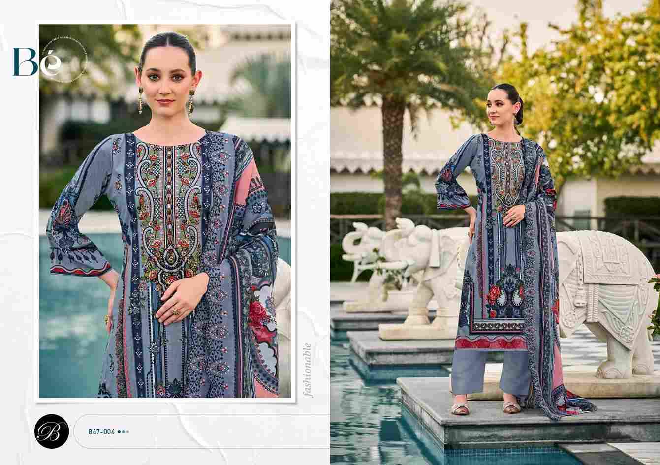 Guzarish Vol-23 By Belliza 847-001 To 847-008 Series Beautiful Stylish Festive Suits Fancy Colorful Casual Wear & Ethnic Wear & Ready To Wear Pure Cotton Digital Print Dresses At Wholesale Price