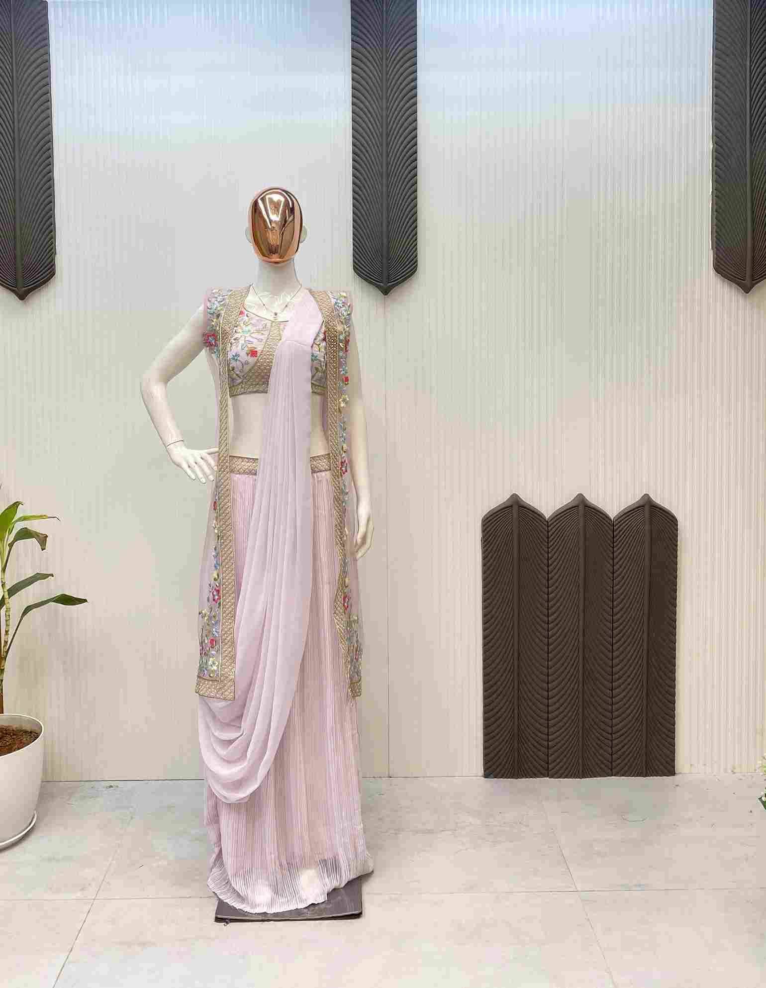 Le-1929 By Fashid Wholesale 01 To 03 Series Indian Traditional Wear Collection Beautiful Stylish Fancy Colorful Party Wear & Occasional Wear Georgette Lehenga Sarees At Wholesale Price