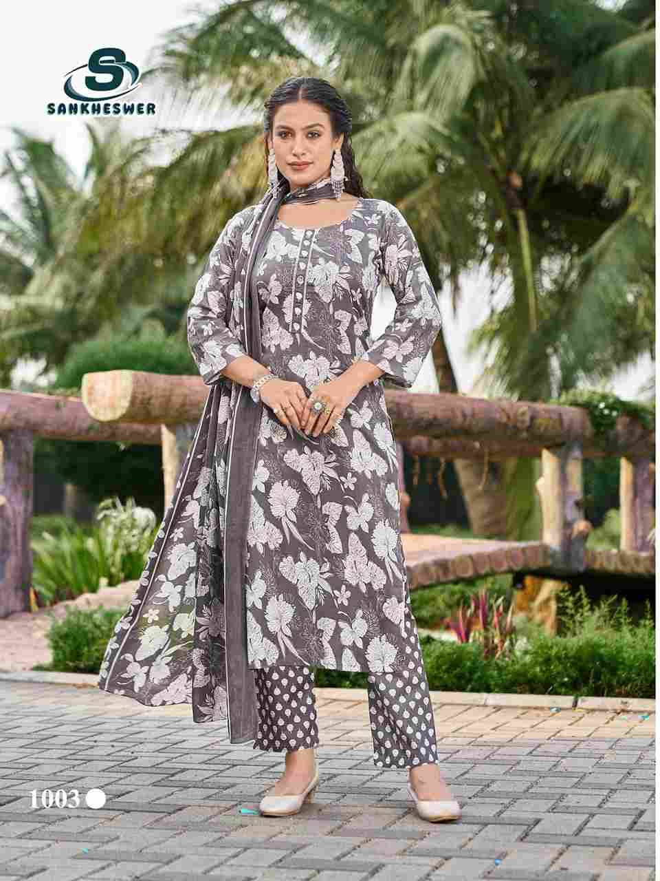 Aashiqui Vol-2 By Sankheswer 1001 To 1008 Series Beautiful Festive Suits Colorful Stylish Fancy Casual Wear & Ethnic Wear Cotton Dresses At Wholesale Price