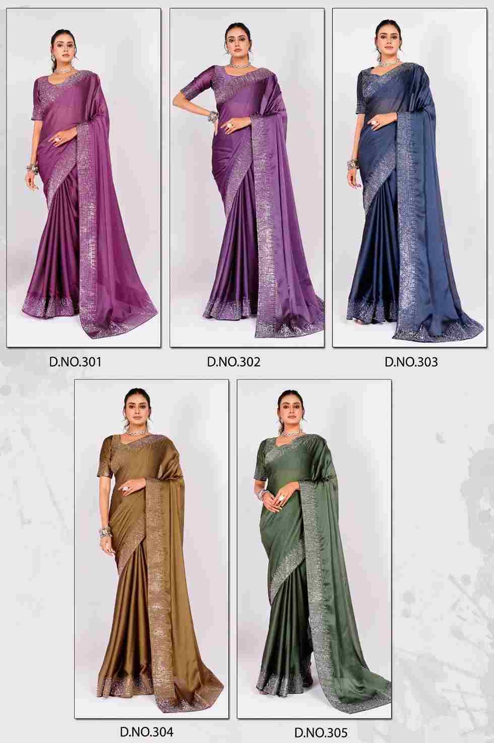 Prima 301 Series By Fashid Wholesale 301 To 305 Series Indian Traditional Wear Collection Beautiful Stylish Fancy Colorful Party Wear & Occasional Wear Rangoli Sarees At Wholesale Price