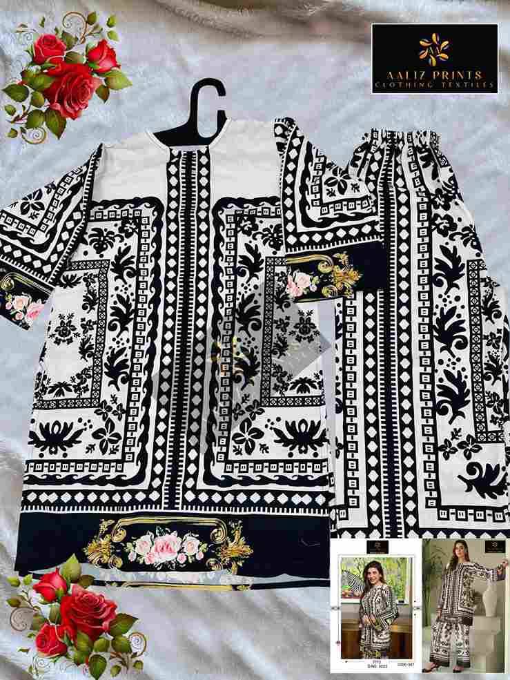 Cord Set By Aaliz Prints 3033 To 3038 Series Designer Stylish Fancy Colorful Beautiful Party Wear & Ethnic Wear Collection Lawn Print Co-Ord At Wholesale Price