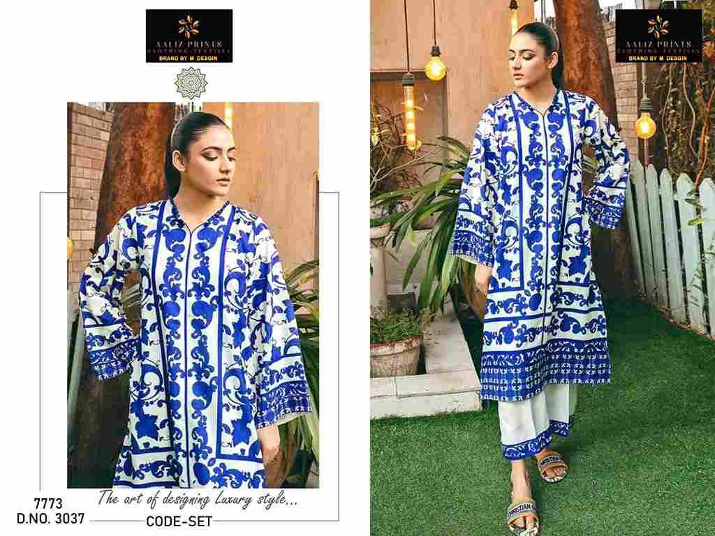 Cord Set By Aaliz Prints 3033 To 3038 Series Designer Stylish Fancy Colorful Beautiful Party Wear & Ethnic Wear Collection Lawn Print Co-Ord At Wholesale Price
