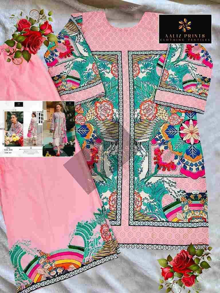 Cord Set By Aaliz Prints 3033 To 3038 Series Designer Stylish Fancy Colorful Beautiful Party Wear & Ethnic Wear Collection Lawn Print Co-Ord At Wholesale Price