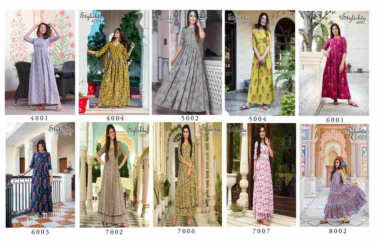 Stylishta Super Hits By Fashid Wholesale Series Beautiful Stylish Fancy Colorful Casual Wear & Ethnic Wear Pure Muslin Gowns At Wholesale Price