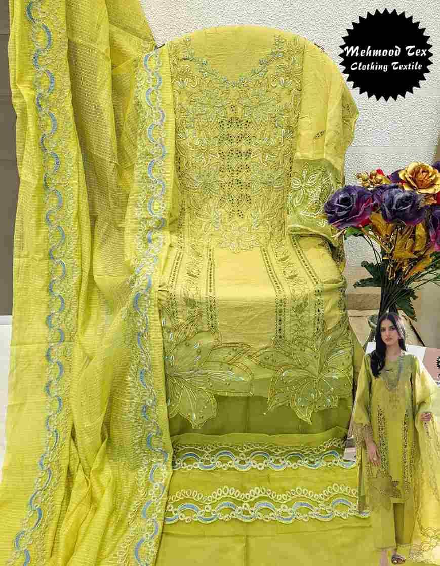 Mehmood Hit Design M-76 By Mehmood Tex Beautiful Pakistani Suits Colorful Stylish Fancy Casual Wear & Ethnic Wear Cambric Cotton Dresses At Wholesale Price