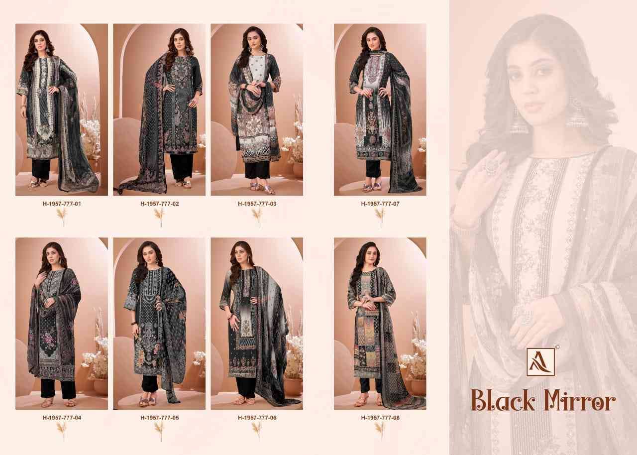 Black Mirror By Alok Suit 1957-777-01 To 1957-777-08 Series Beautiful Festive Suits Colorful Stylish Fancy Casual Wear & Ethnic Wear Pure Viscose Muslin Dresses At Wholesale Price