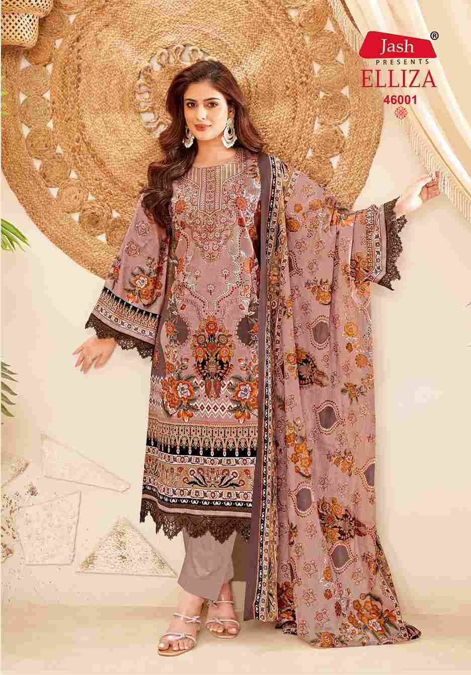 Elliza Vol-46 By Jash 46001 To 46010 Series Beautiful Festive Suits Stylish Fancy Colorful Casual Wear & Ethnic Wear Pure Cotton Print Dresses At Wholesale Price