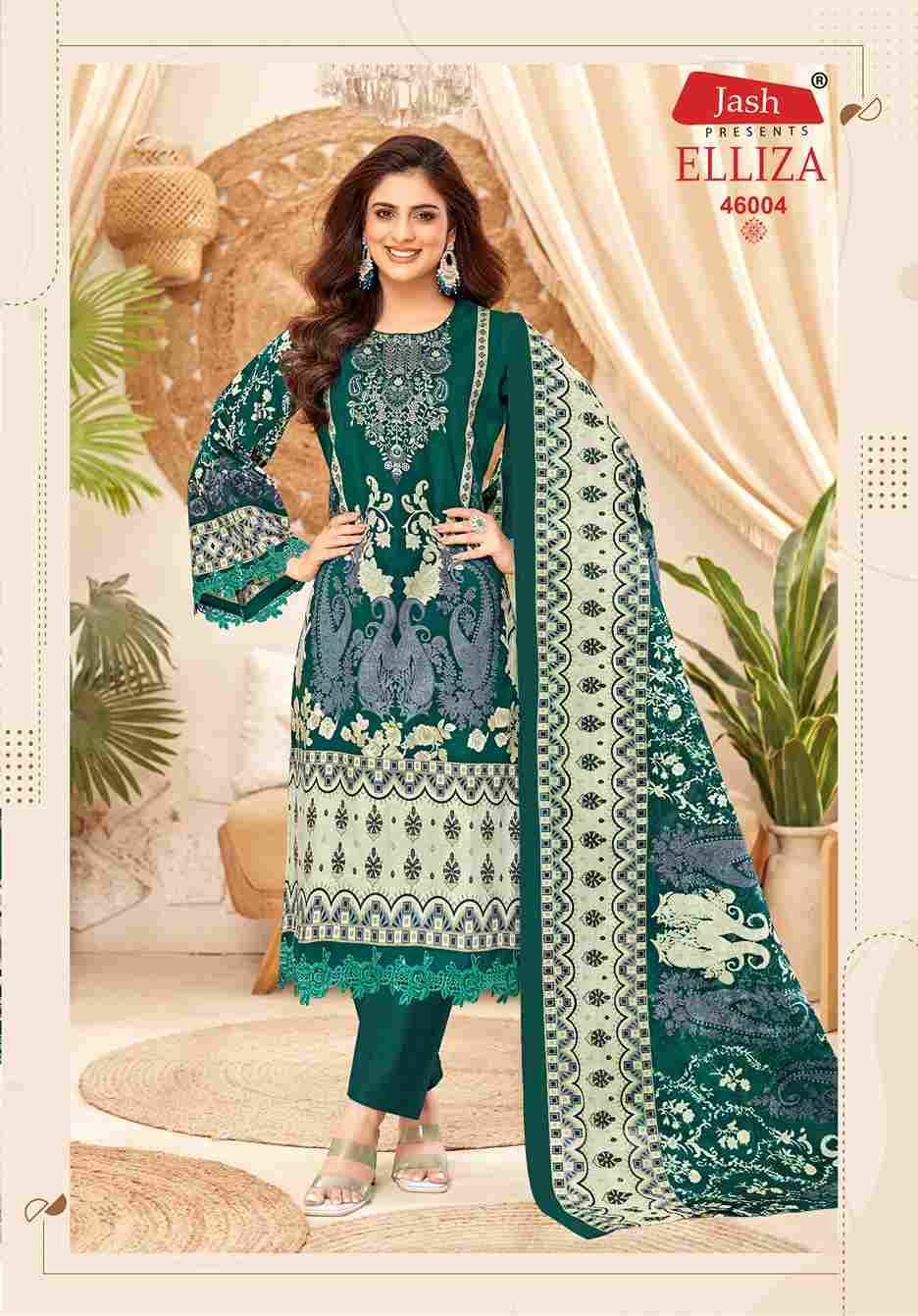 Elliza Vol-46 By Jash 46001 To 46010 Series Beautiful Festive Suits Stylish Fancy Colorful Casual Wear & Ethnic Wear Pure Cotton Print Dresses At Wholesale Price