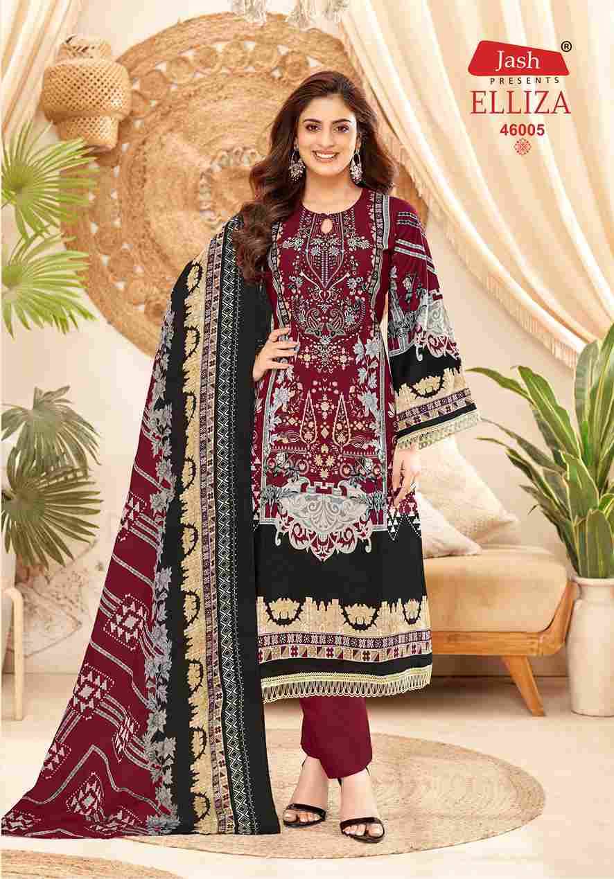 Elliza Vol-46 By Jash 46001 To 46010 Series Beautiful Festive Suits Stylish Fancy Colorful Casual Wear & Ethnic Wear Pure Cotton Print Dresses At Wholesale Price