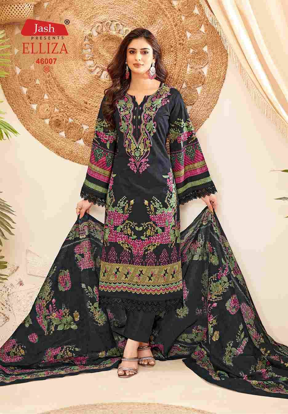 Elliza Vol-46 By Jash 46001 To 46010 Series Beautiful Festive Suits Stylish Fancy Colorful Casual Wear & Ethnic Wear Pure Cotton Print Dresses At Wholesale Price