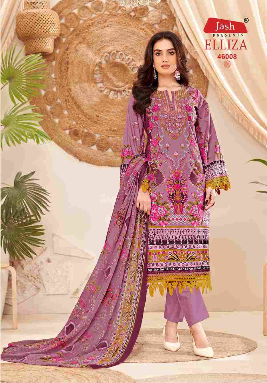 Elliza Vol-46 By Jash 46001 To 46010 Series Beautiful Festive Suits Stylish Fancy Colorful Casual Wear & Ethnic Wear Pure Cotton Print Dresses At Wholesale Price