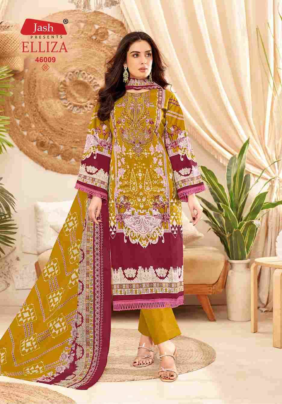 Elliza Vol-46 By Jash 46001 To 46010 Series Beautiful Festive Suits Stylish Fancy Colorful Casual Wear & Ethnic Wear Pure Cotton Print Dresses At Wholesale Price