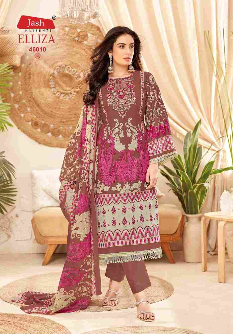 Elliza Vol-46 By Jash 46001 To 46010 Series Beautiful Festive Suits Stylish Fancy Colorful Casual Wear & Ethnic Wear Pure Cotton Print Dresses At Wholesale Price