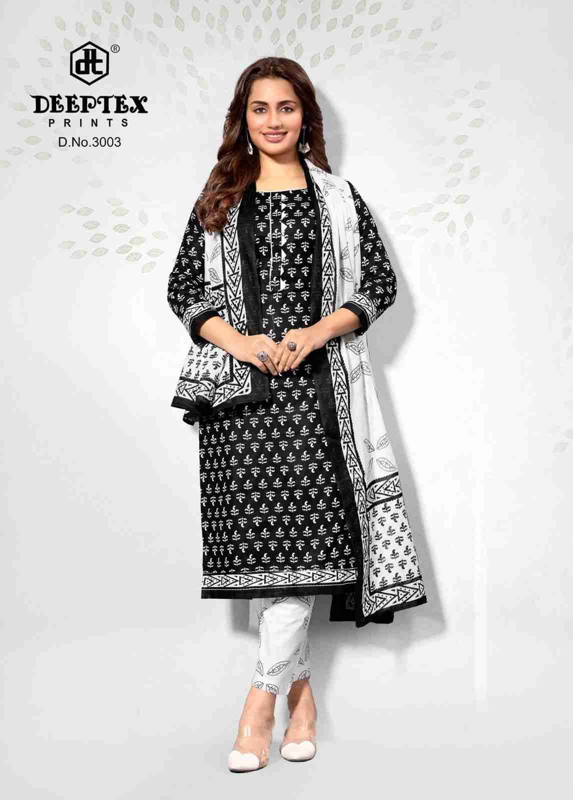 Aaliza Vol-3 By Deeptex Prints 3001 To 3010 Series Beautiful Festive Suits Stylish Fancy Colorful Casual Wear & Ethnic Wear Cotton Print Dresses At Wholesale Price