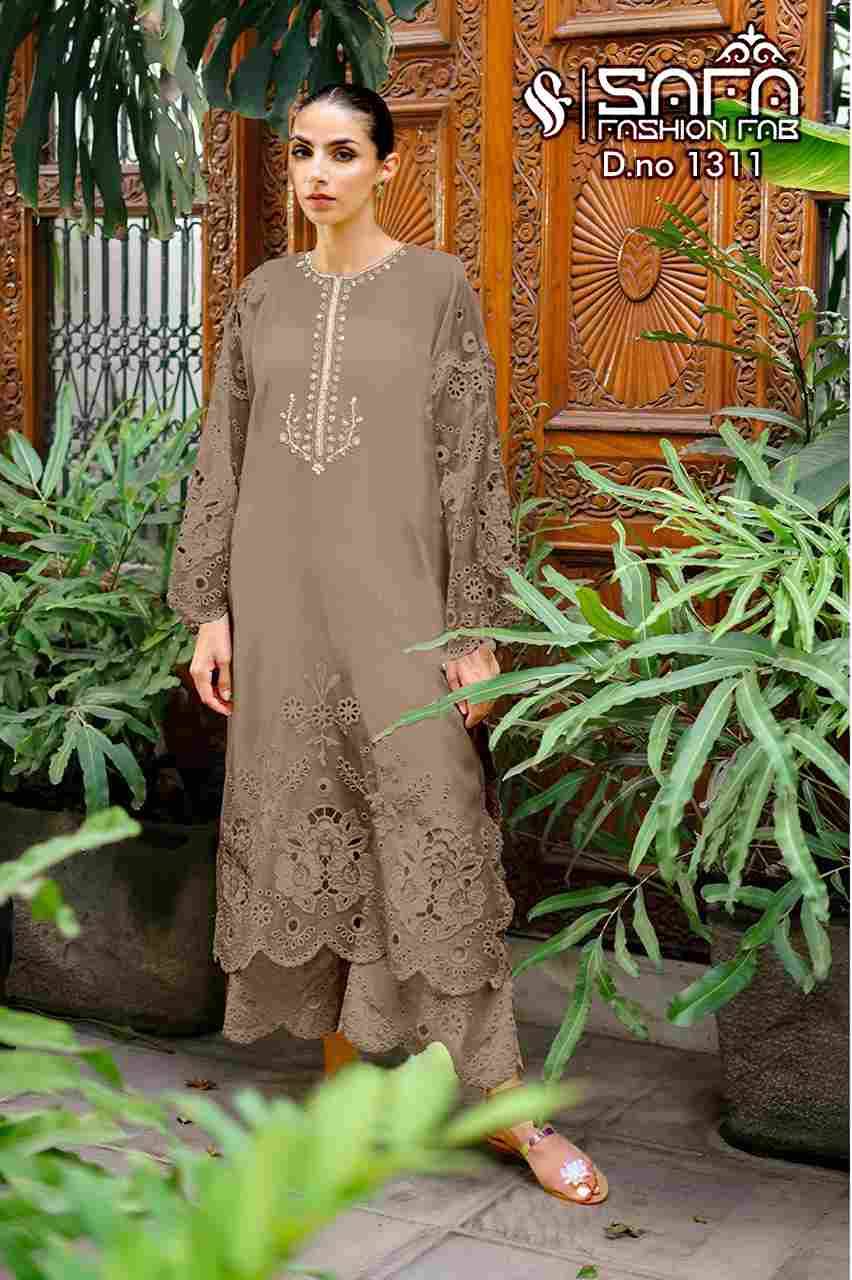 Safa 1311 Colours By Safa Fashion 1311-A To 1311-D Series Designer Stylish Fancy Colorful Beautiful Party Wear & Ethnic Wear Collection Heavy Georgette Dresses At Wholesale Price