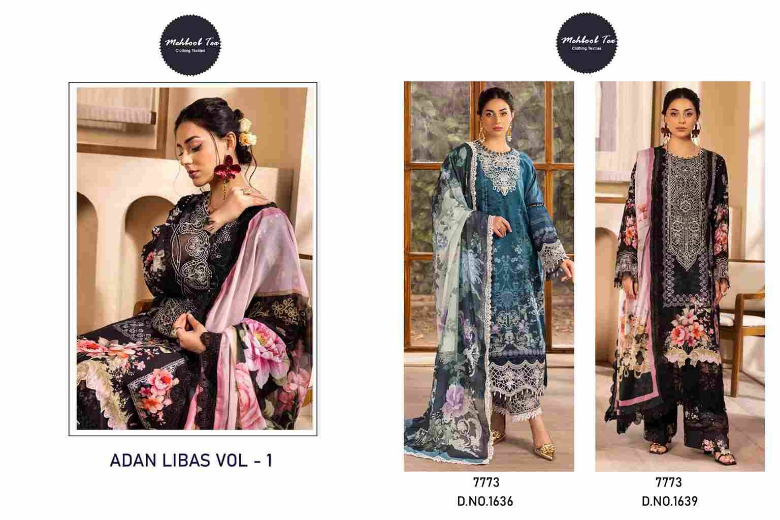 Adan Libas Vol-1 By Mehboob Tex Beautiful Pakistani Suits Colorful Stylish Fancy Casual Wear & Ethnic Wear Pure Cotton Dresses At Wholesale Price