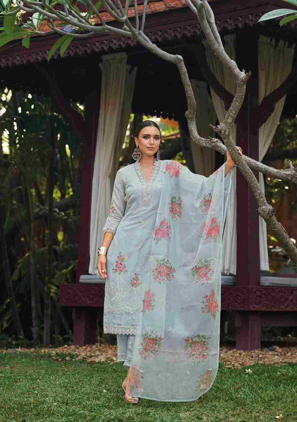 Shysha By Kailee 42641 To 42643 Series Beautiful Festive Suits Colorful Stylish Fancy Casual Wear & Ethnic Wear Pure Viscose Organza Dresses At Wholesale Price