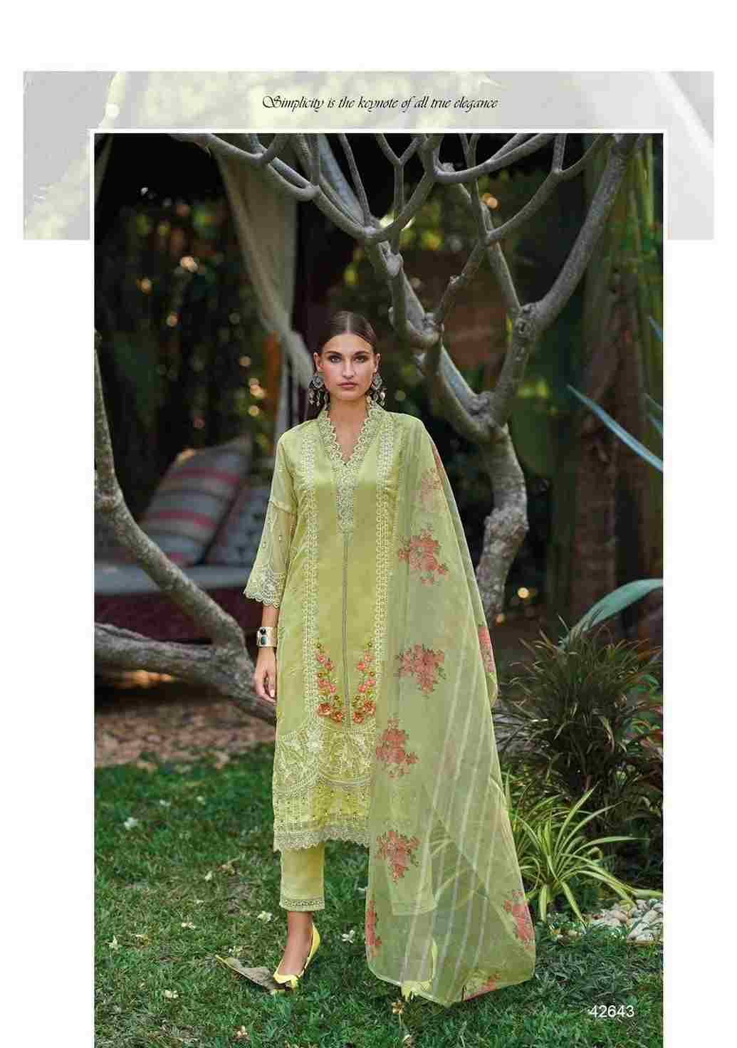 Shysha By Kailee 42641 To 42643 Series Beautiful Festive Suits Colorful Stylish Fancy Casual Wear & Ethnic Wear Pure Viscose Organza Dresses At Wholesale Price