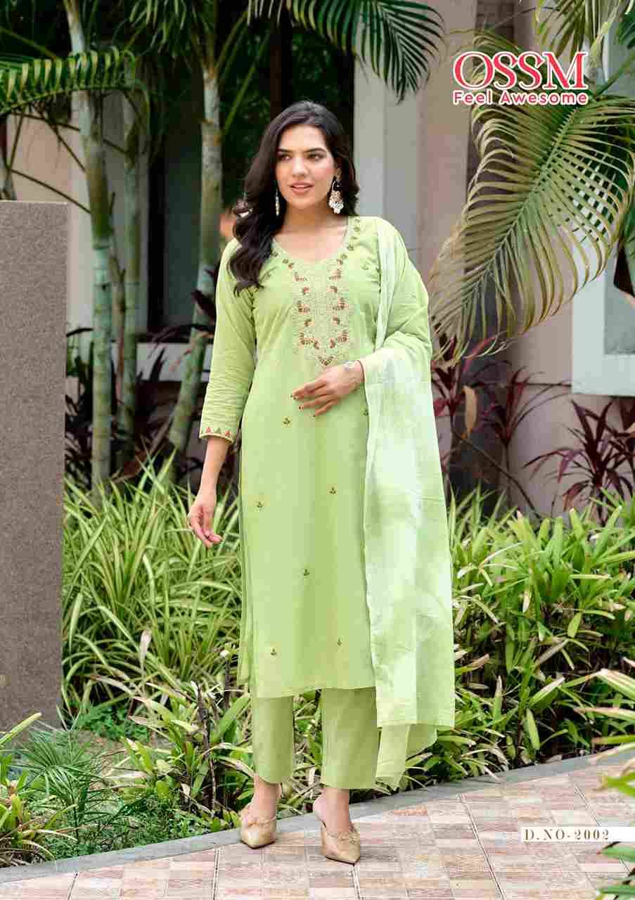 Mantra Vol-2 By Ossm 2001 To 2006 Series Beautiful Festive Suits Colorful Stylish Fancy Casual Wear & Ethnic Wear Pure Cotton Dresses At Wholesale Price