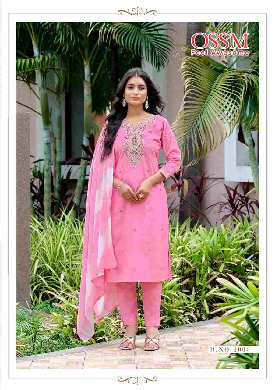 Mantra Vol-2 By Ossm 2001 To 2006 Series Beautiful Festive Suits Colorful Stylish Fancy Casual Wear & Ethnic Wear Pure Cotton Dresses At Wholesale Price