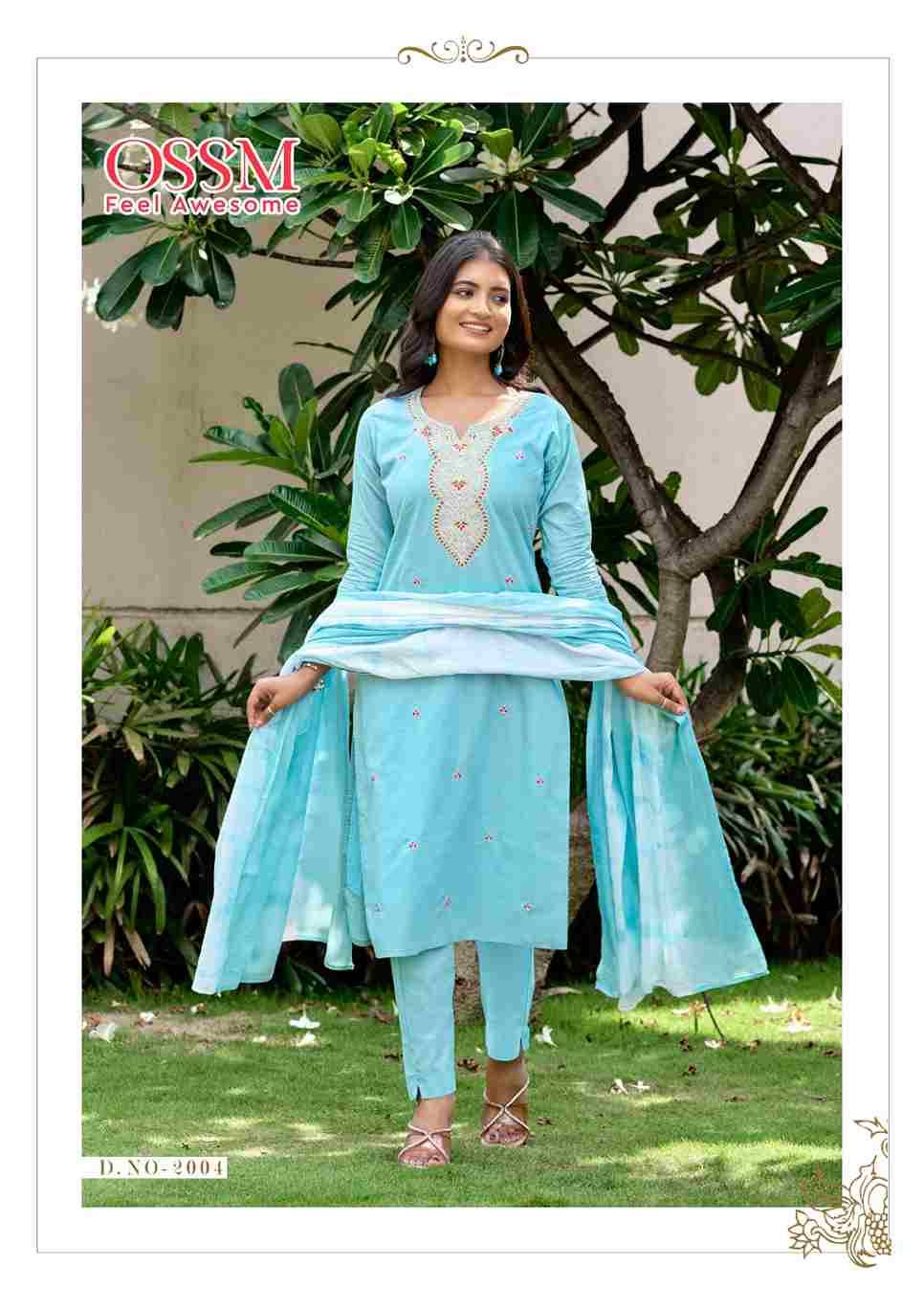 Mantra Vol-2 By Ossm 2001 To 2006 Series Beautiful Festive Suits Colorful Stylish Fancy Casual Wear & Ethnic Wear Pure Cotton Dresses At Wholesale Price