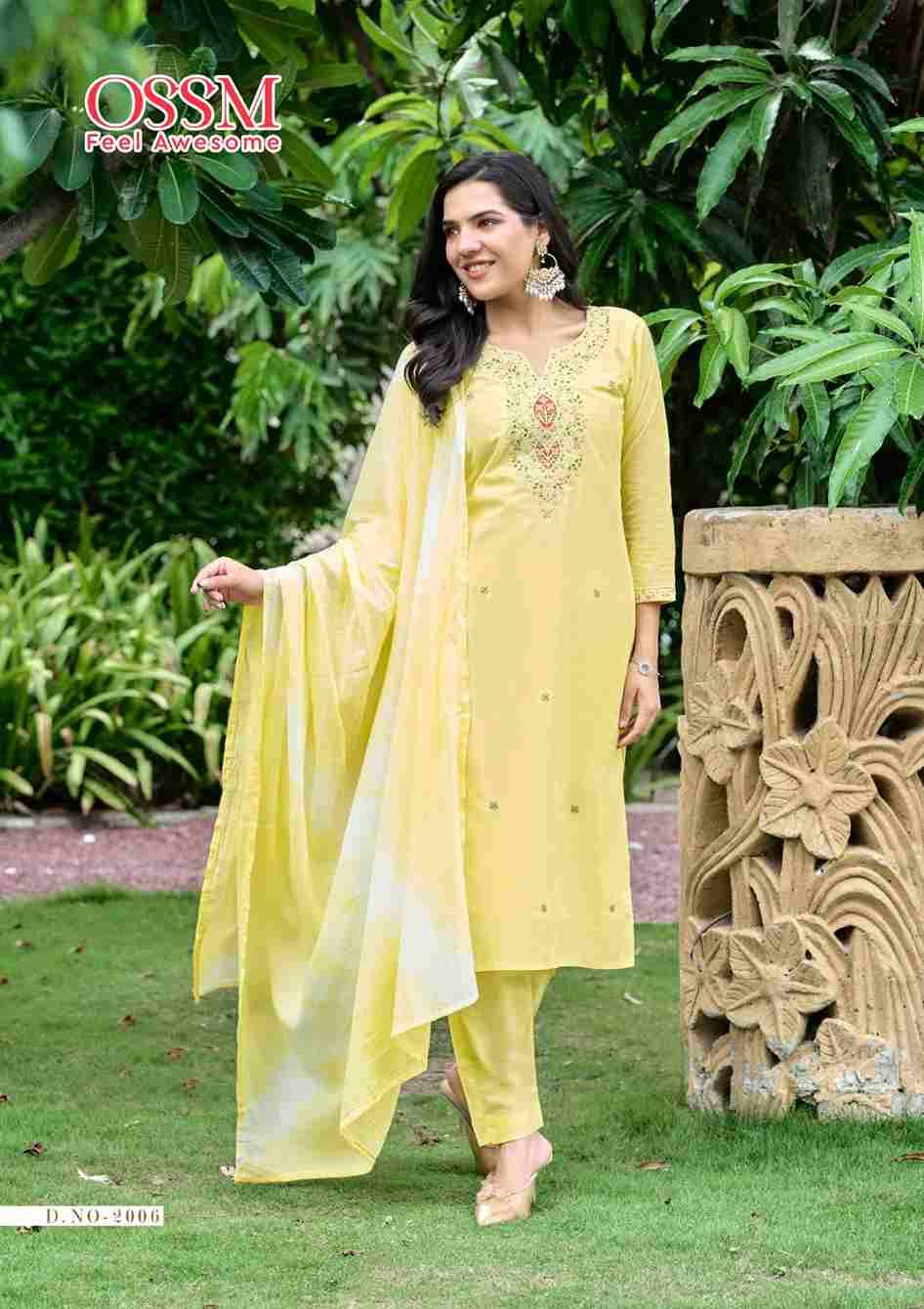 Mantra Vol-2 By Ossm 2001 To 2006 Series Beautiful Festive Suits Colorful Stylish Fancy Casual Wear & Ethnic Wear Pure Cotton Dresses At Wholesale Price