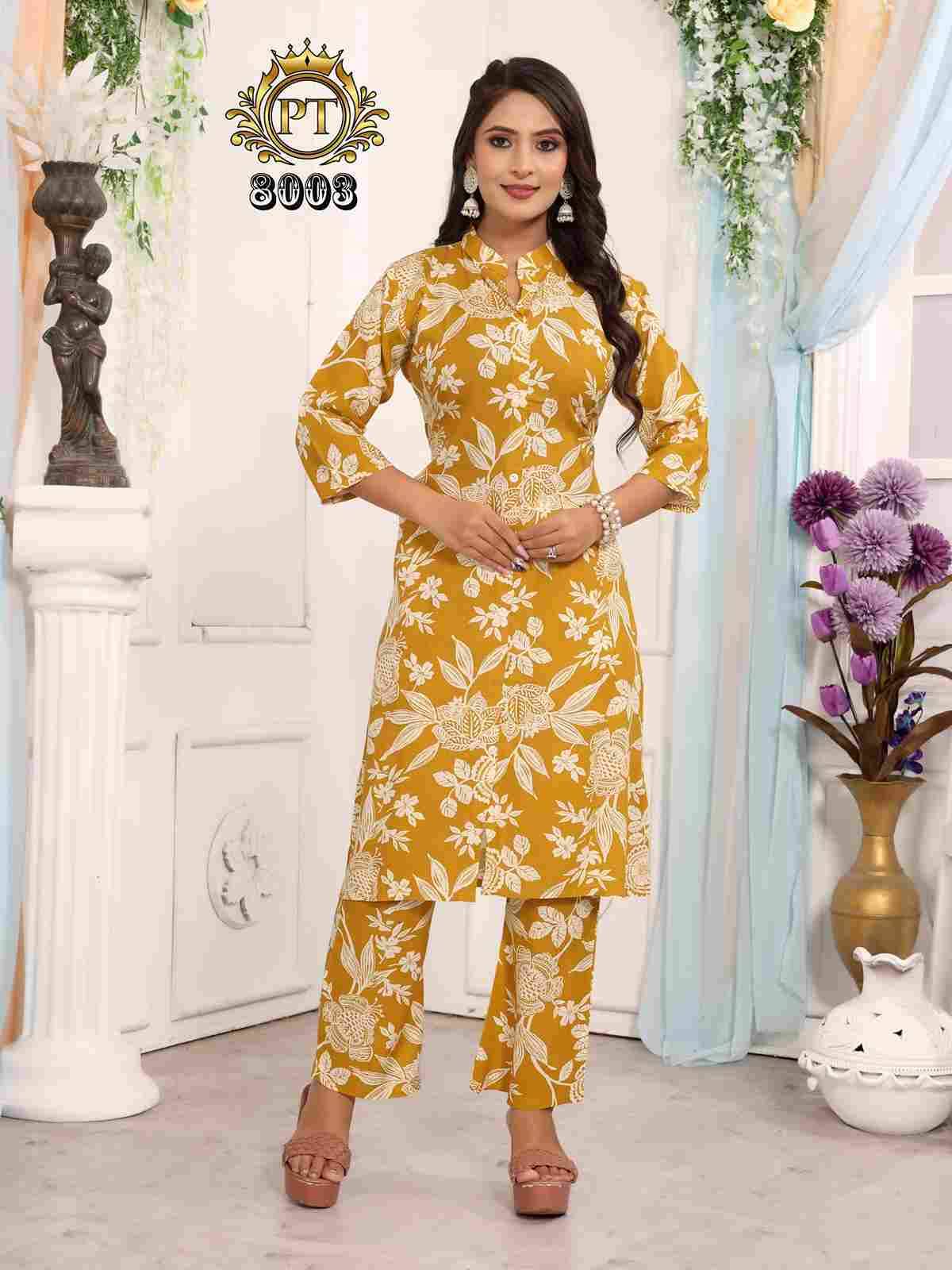 Dulhari Vol-7 By Padmavati Textiles 8001 To 8008 Series Designer Stylish Fancy Colorful Beautiful Party Wear & Ethnic Wear Collection Rayon Print Kurtis With Bottom At Wholesale Price