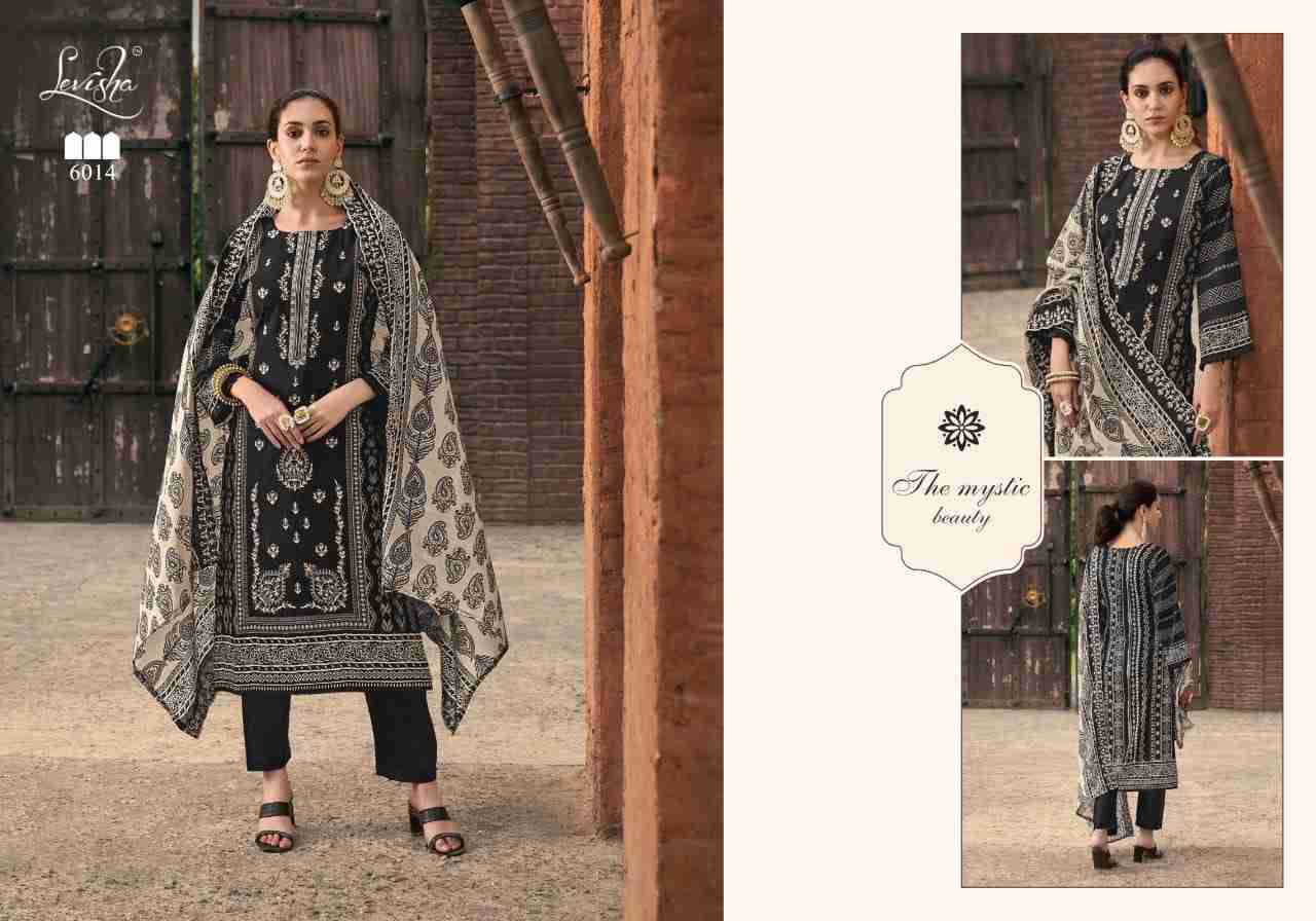 Madhubala Vol-6 By Levisha 6013 To 6020 Series Festive Suits Beautiful Fancy Colorful Stylish Party Wear & Occasional Wear Cambric Lawn Cotton Dresses At Wholesale Price