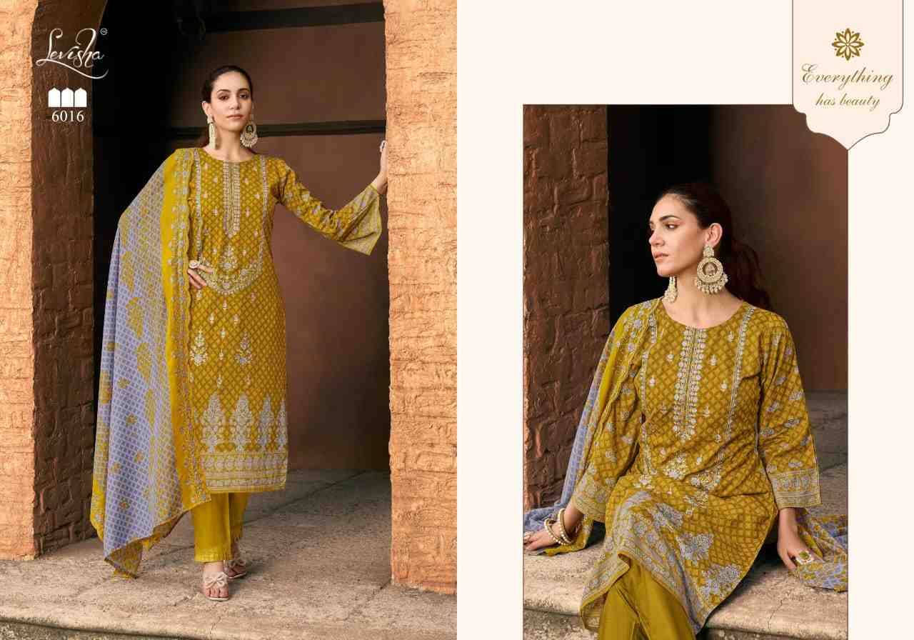 Madhubala Vol-6 By Levisha 6013 To 6020 Series Festive Suits Beautiful Fancy Colorful Stylish Party Wear & Occasional Wear Cambric Lawn Cotton Dresses At Wholesale Price