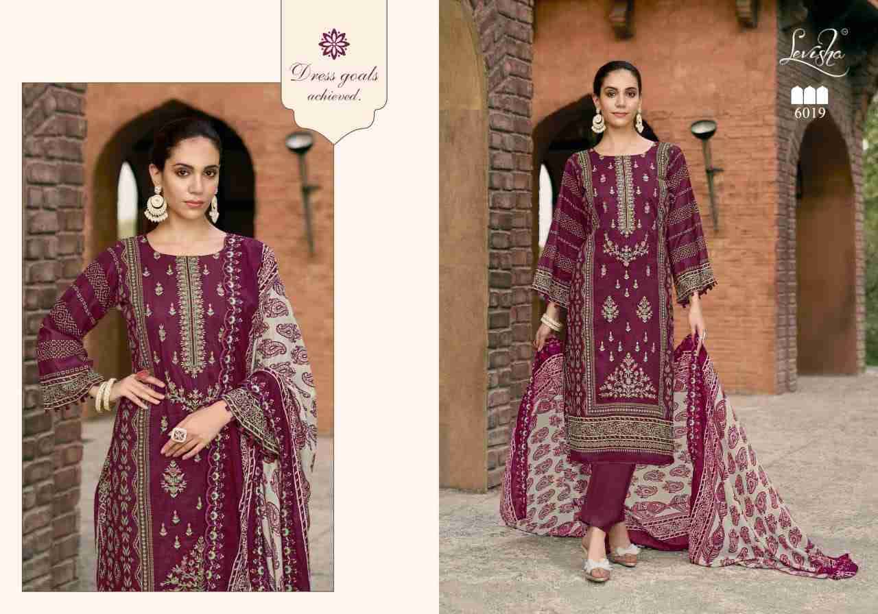 Madhubala Vol-6 By Levisha 6013 To 6020 Series Festive Suits Beautiful Fancy Colorful Stylish Party Wear & Occasional Wear Cambric Lawn Cotton Dresses At Wholesale Price