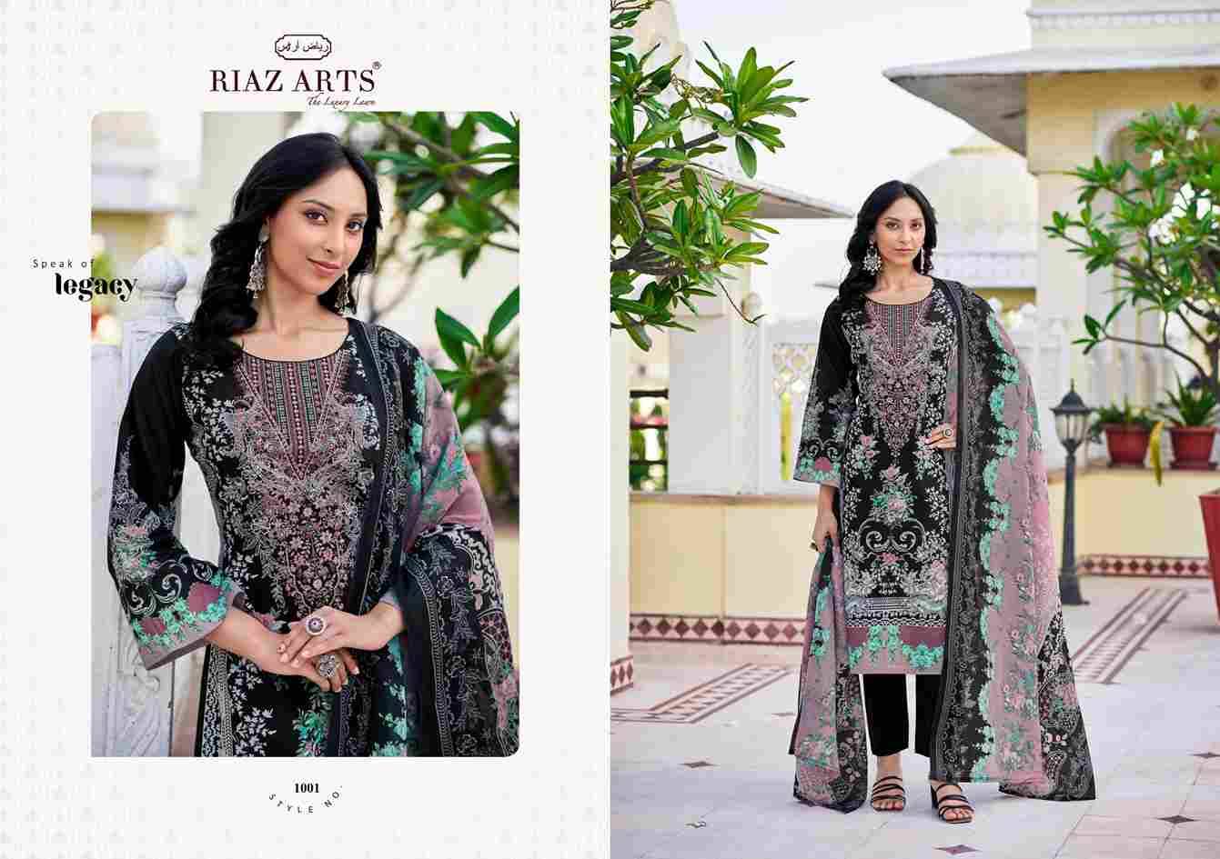 Musafir Vol-26 By Riaz Arts 1001 To 1008 Series Beautiful Festive Suits Stylish Fancy Colorful Casual Wear & Ethnic Wear Pure Lawn Print Dresses At Wholesale Price