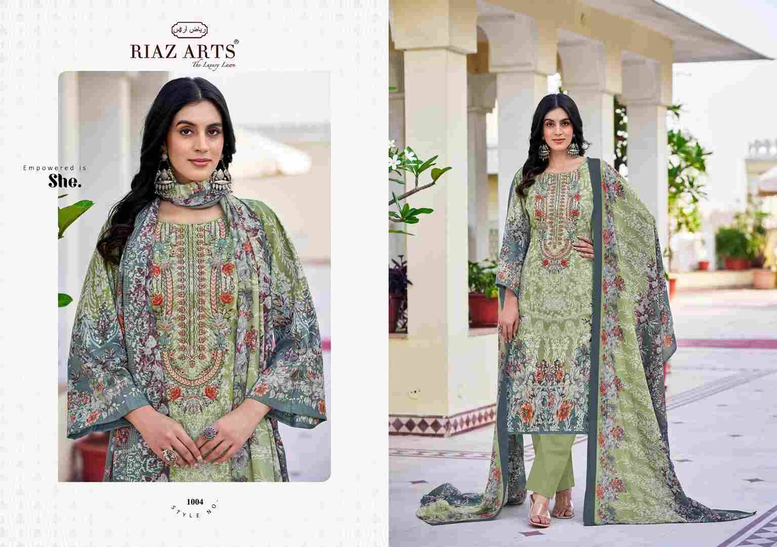Musafir Vol-26 By Riaz Arts 1001 To 1008 Series Beautiful Festive Suits Stylish Fancy Colorful Casual Wear & Ethnic Wear Pure Lawn Print Dresses At Wholesale Price