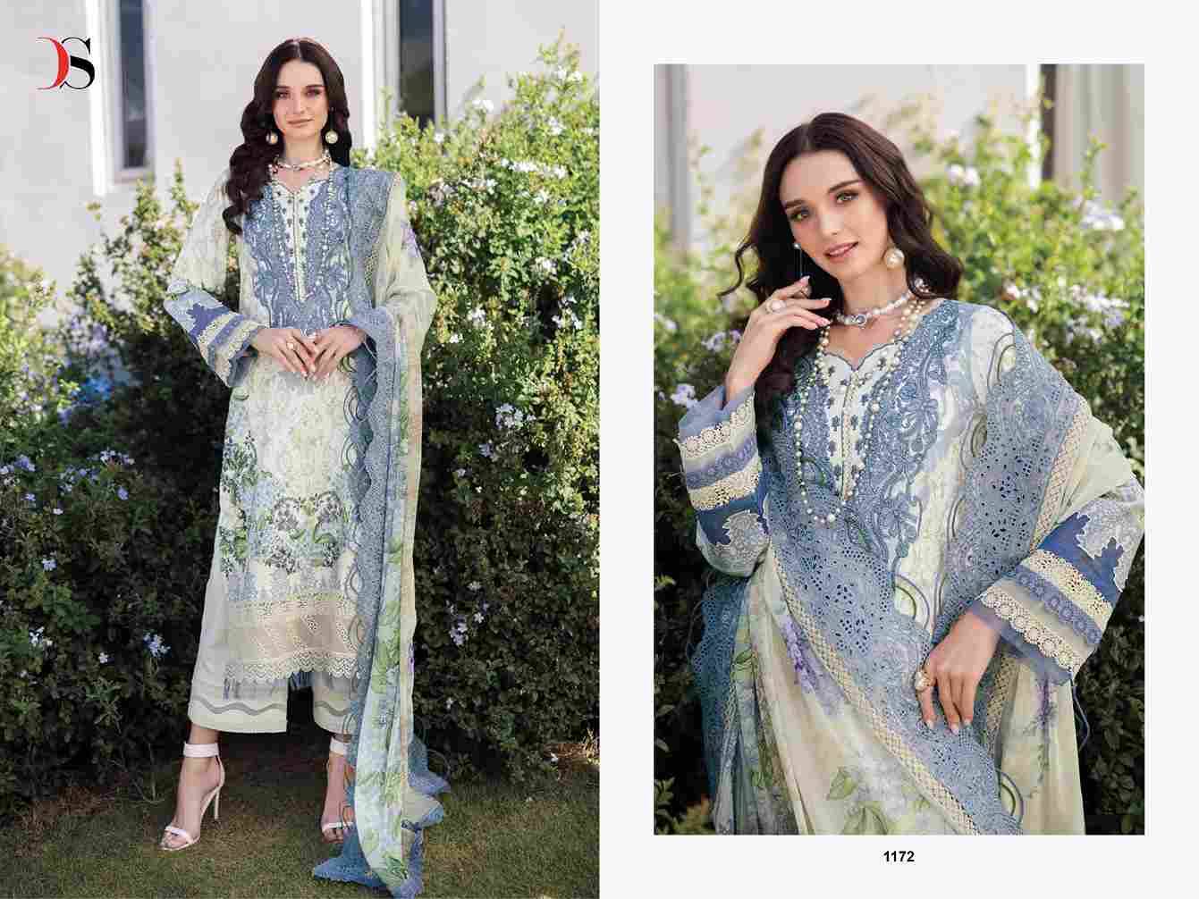 Jade Needle Wonder-2025 Vol-2 By Deepsy Suits 1171 To 1178 Series Pakistani Stylish Beautiful Colourful Printed & Embroidered Party Wear & Occasional Wear Pure Cotton Dresses At Wholesale Price