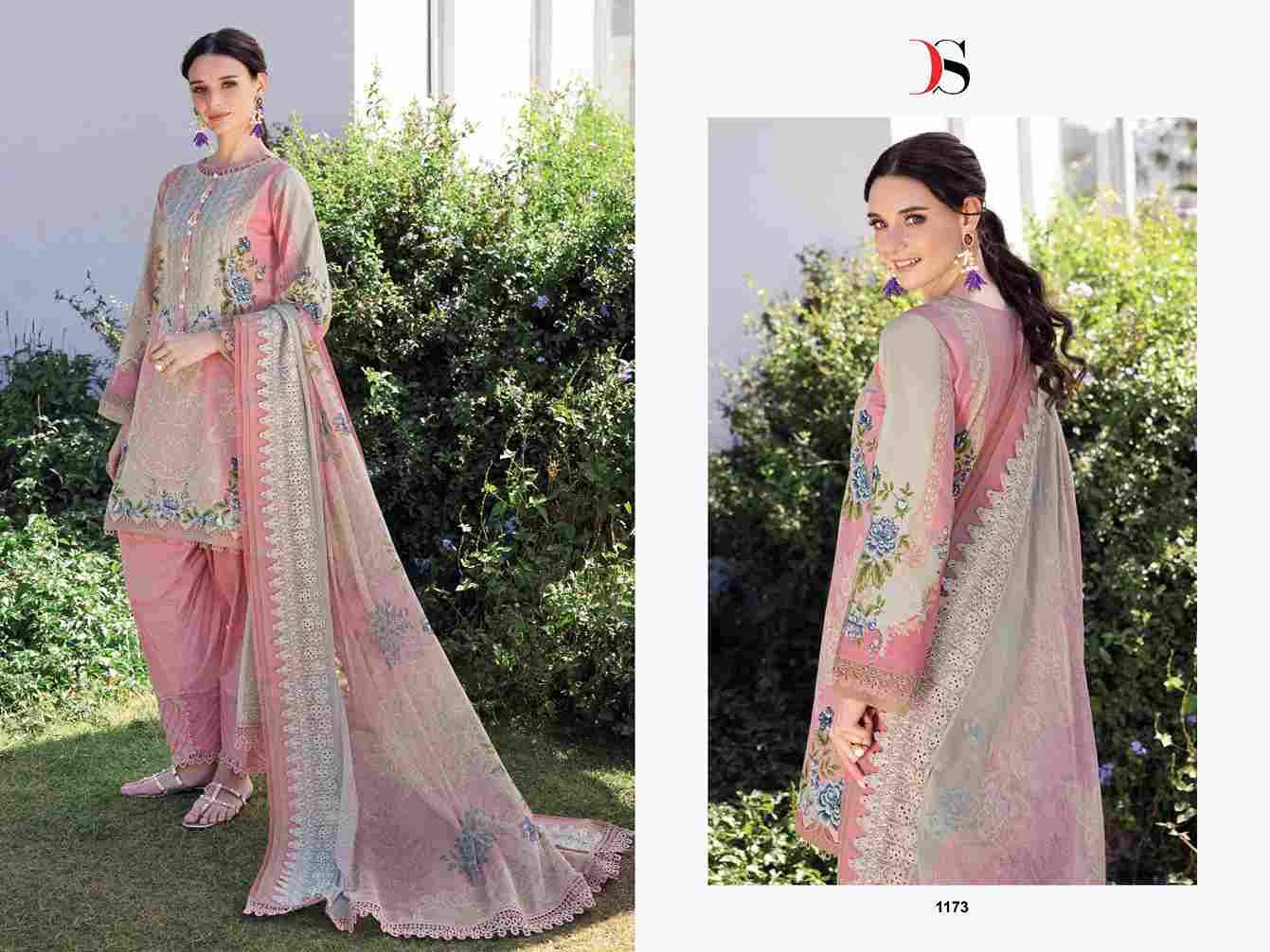 Jade Needle Wonder-2025 Vol-2 By Deepsy Suits 1171 To 1178 Series Pakistani Stylish Beautiful Colourful Printed & Embroidered Party Wear & Occasional Wear Pure Cotton Dresses At Wholesale Price