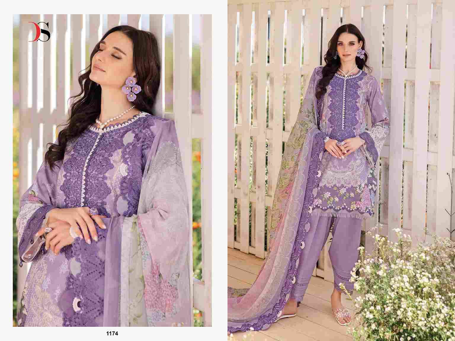 Jade Needle Wonder-2025 Vol-2 By Deepsy Suits 1171 To 1178 Series Pakistani Stylish Beautiful Colourful Printed & Embroidered Party Wear & Occasional Wear Pure Cotton Dresses At Wholesale Price
