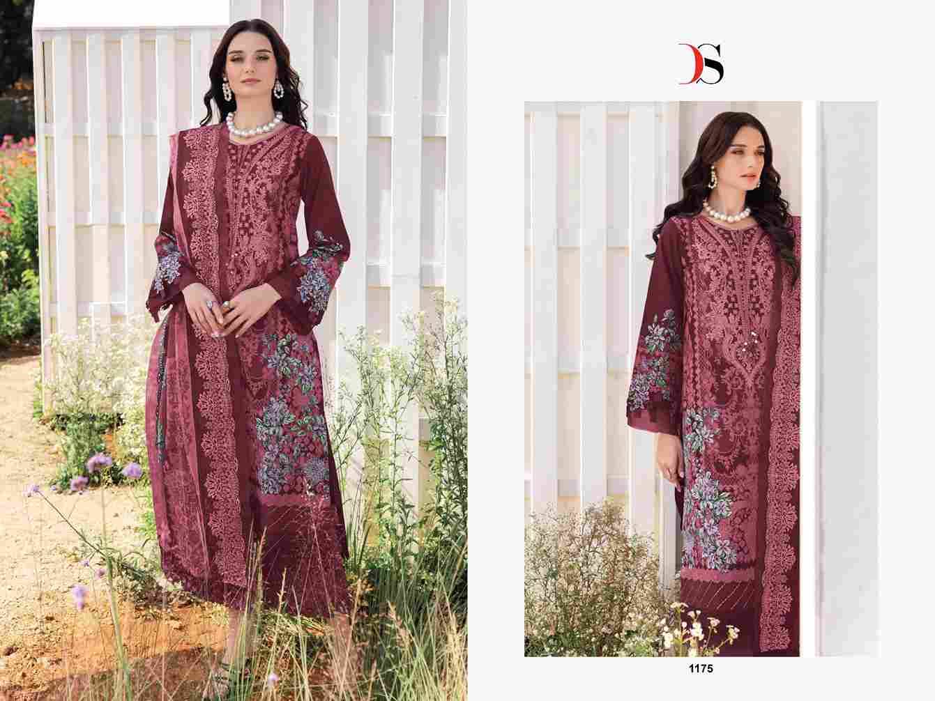 Jade Needle Wonder-2025 Vol-2 By Deepsy Suits 1171 To 1178 Series Pakistani Stylish Beautiful Colourful Printed & Embroidered Party Wear & Occasional Wear Pure Cotton Dresses At Wholesale Price