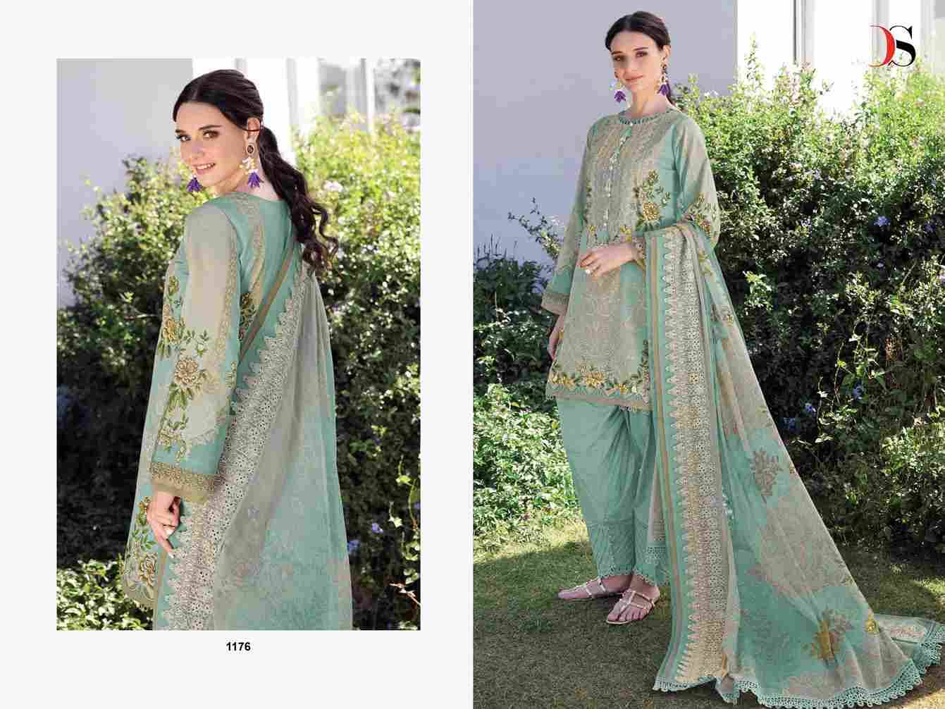 Jade Needle Wonder-2025 Vol-2 By Deepsy Suits 1171 To 1178 Series Pakistani Stylish Beautiful Colourful Printed & Embroidered Party Wear & Occasional Wear Pure Cotton Dresses At Wholesale Price