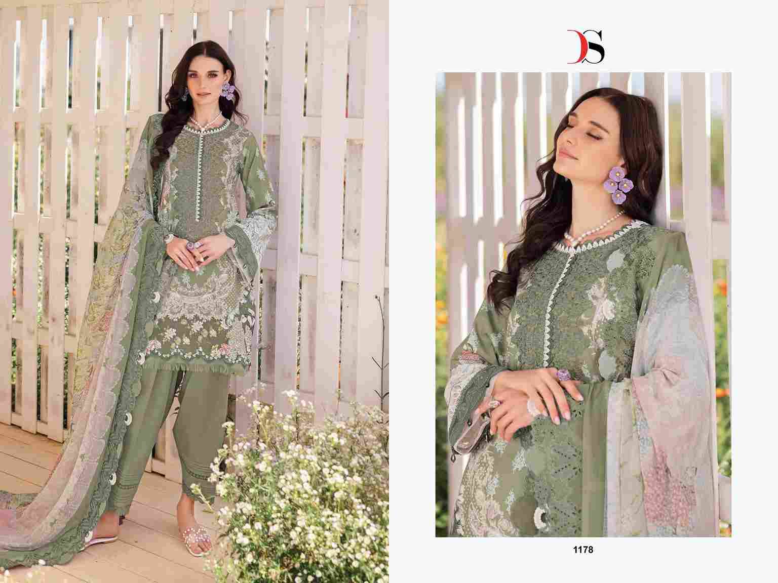 Jade Needle Wonder-2025 Vol-2 By Deepsy Suits 1171 To 1178 Series Pakistani Stylish Beautiful Colourful Printed & Embroidered Party Wear & Occasional Wear Pure Cotton Dresses At Wholesale Price