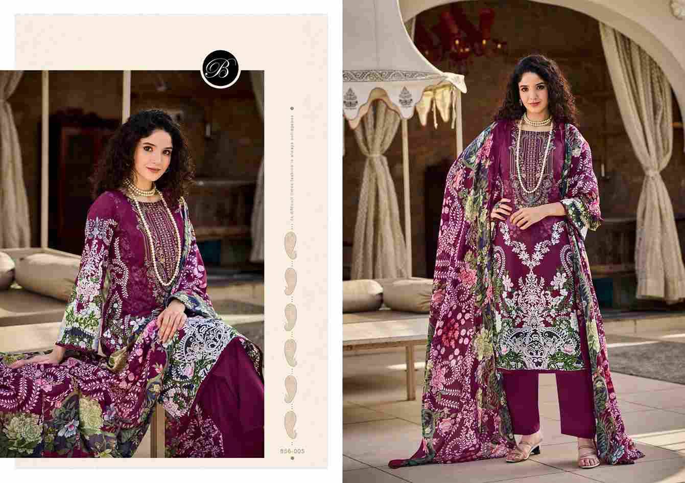 Naira Vol-110 By Belliza 856-001 To 856-008 Series Beautiful Festive Suits Stylish Fancy Colorful Casual Wear & Ethnic Wear Pure Cotton Print Dresses At Wholesale Price