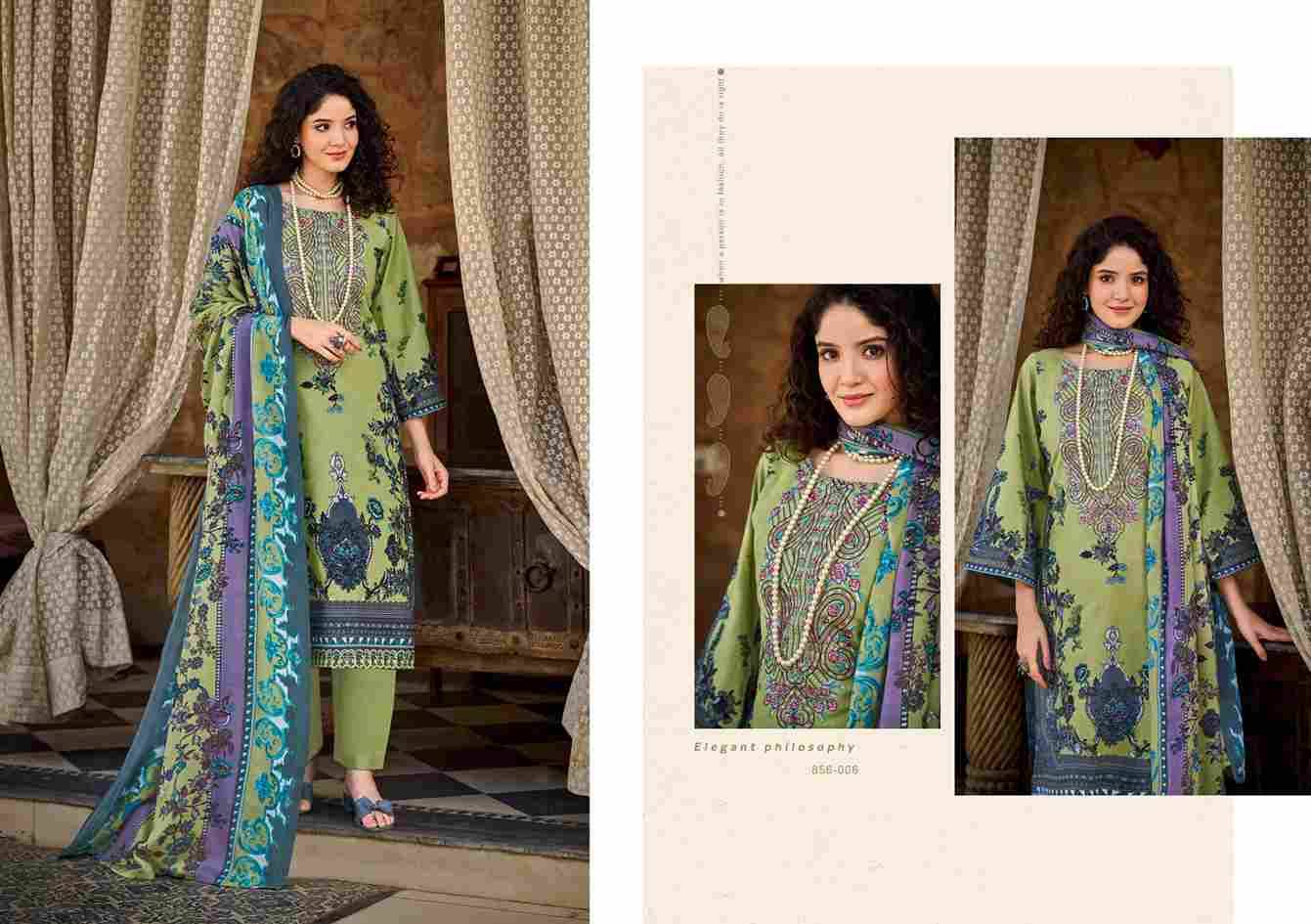 Naira Vol-110 By Belliza 856-001 To 856-008 Series Beautiful Festive Suits Stylish Fancy Colorful Casual Wear & Ethnic Wear Pure Cotton Print Dresses At Wholesale Price