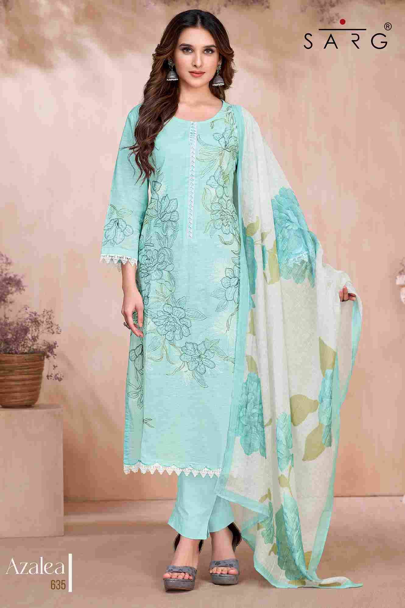 Azalea By Sarg Beautiful Stylish Festive Suits Fancy Colorful Casual Wear & Ethnic Wear & Ready To Wear Pure Lawn Cotton Digital Print Dresses At Wholesale Price