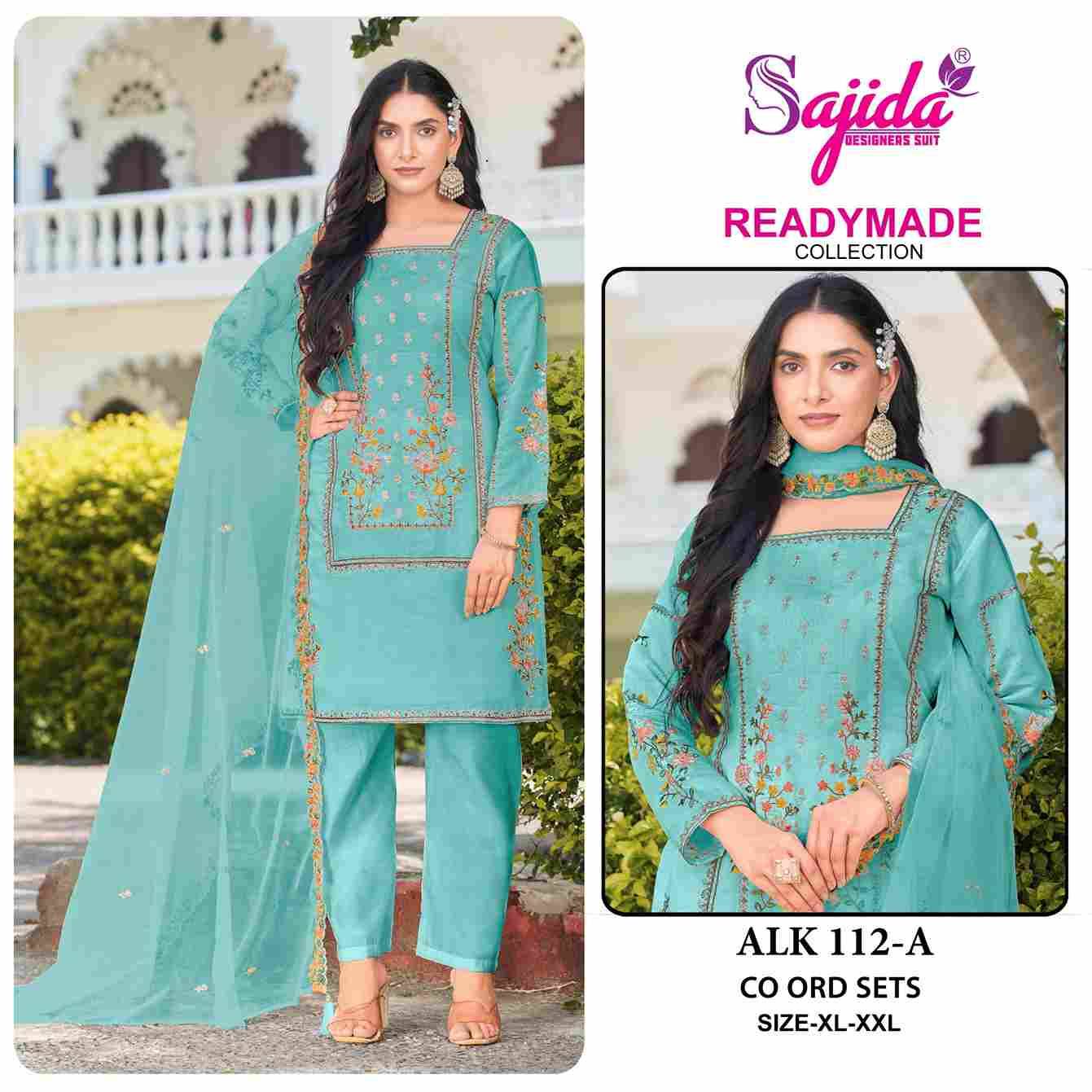 ALK-112 Colours By Sajida Designer Suits 112-A To 112-D Series Beautiful Pakistani Suits Colorful Stylish Fancy Casual Wear & Ethnic Wear Heavy Roman Silk Embroidered Dresses At Wholesale Price
