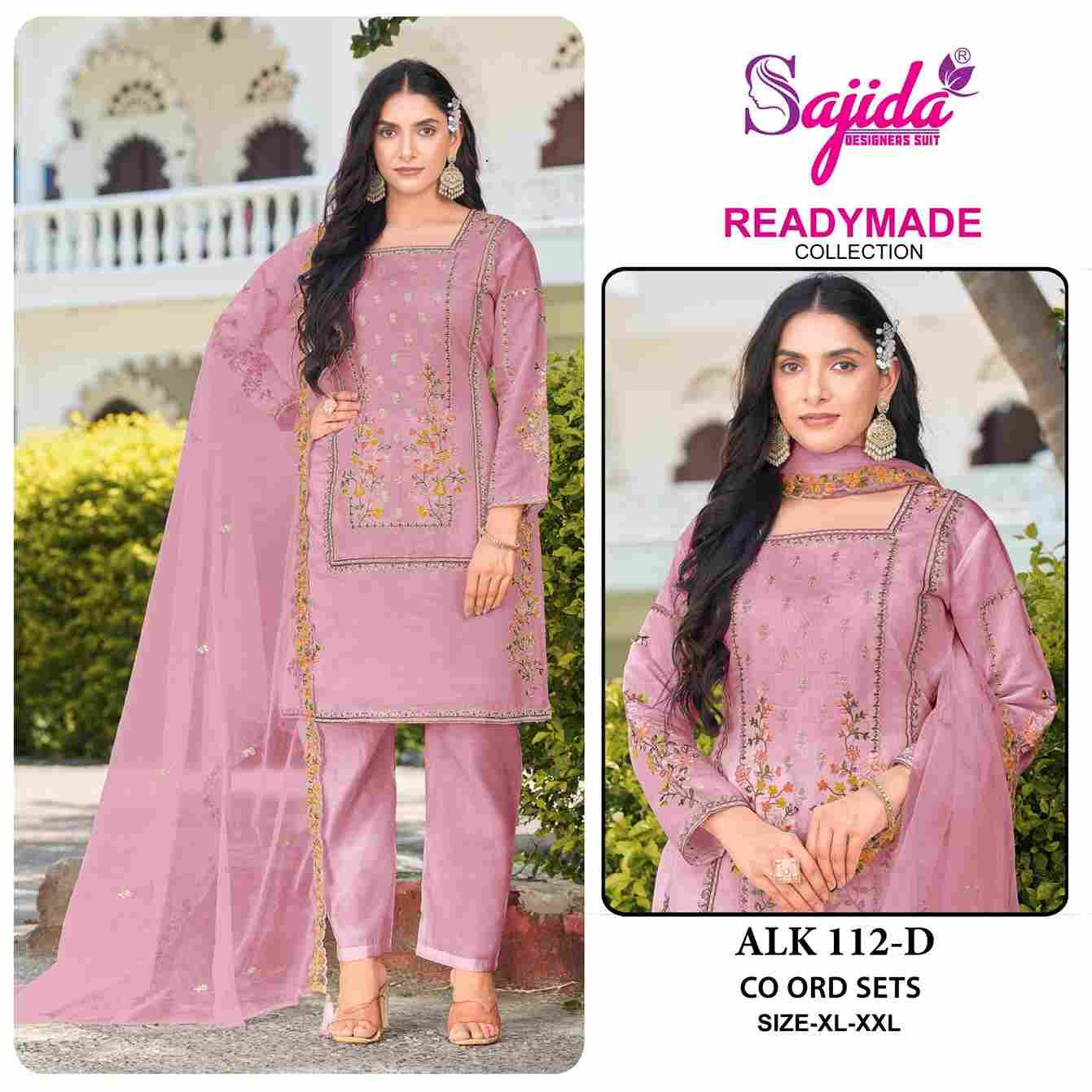 ALK-112 Colours By Sajida Designer Suits 112-A To 112-D Series Beautiful Pakistani Suits Colorful Stylish Fancy Casual Wear & Ethnic Wear Heavy Roman Silk Embroidered Dresses At Wholesale Price